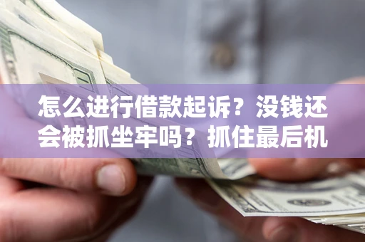 北京怎么进行借款起诉？没钱还会被抓坐牢吗？抓住最后机会！