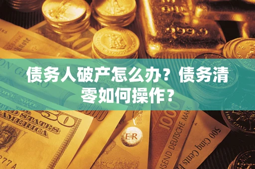 北京债务人破产怎么办？债务清零如何操作？