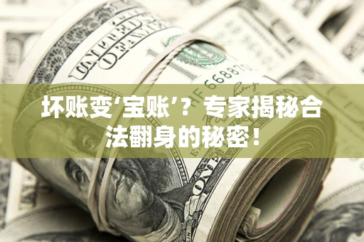北京坏账变‘宝账’？专家揭秘合法翻身的秘密！