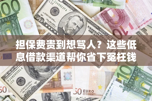 北京担保费贵到想骂人？这些低息借款渠道帮你省下冤枉钱