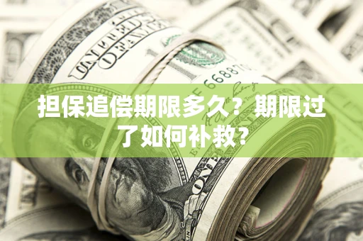 北京担保追偿期限多久？期限过了如何补救？