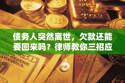 北京债务人突然离世，欠款还能要回来吗？律师教你三招应对